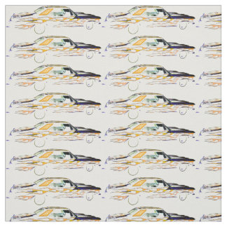 TISSU ORANGE 1963 BLANCHE DE BUICK RIVIERA