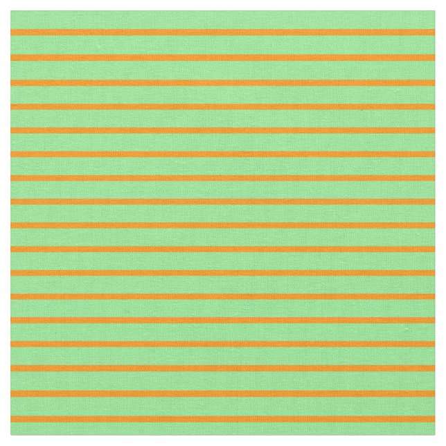Tissu Orange foncé et Motif laqué vert clair (Fermer)