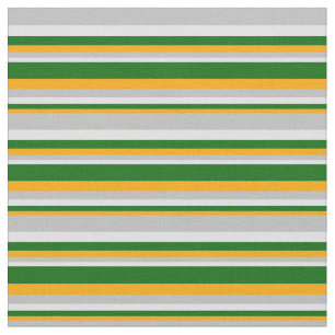 Tissu Orange, vert foncé, lavande et gris
