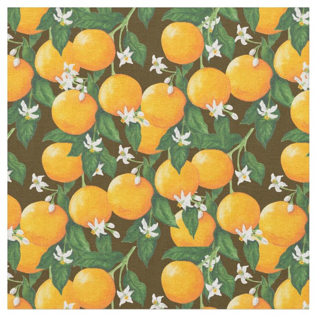 Tissu Oranges (Fermer)