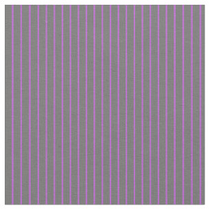 Tissu Orchidée et Dim Grey Motif des rayures