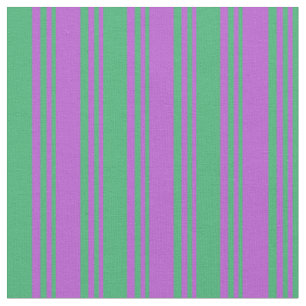 Tissu Orchidée et Motif couleur vert mer