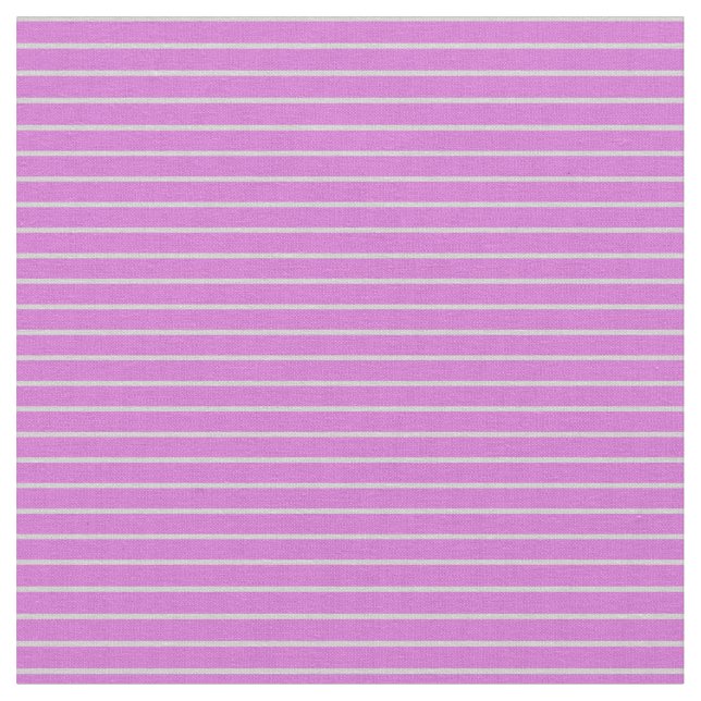 Tissu Orchidée et Motif gris clair rayé/rayé (Fermer)