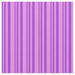 Tissu Orchidée foncée et bandes violettes