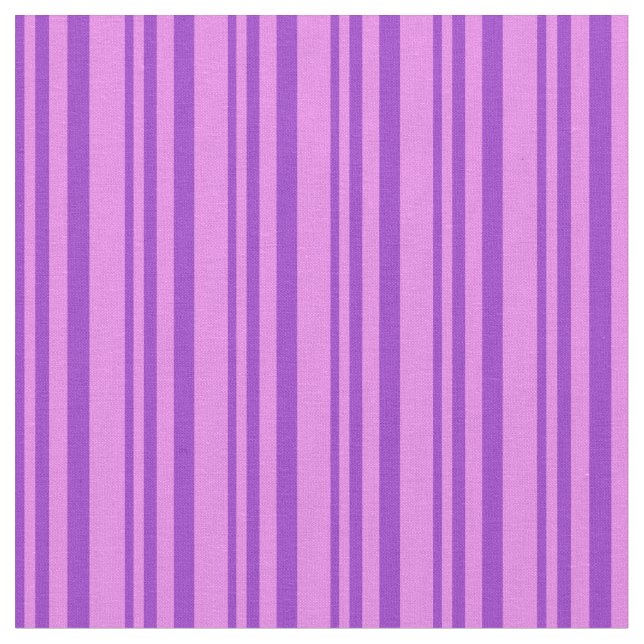 Tissu Orchidée foncée et bandes violettes (Fermer)