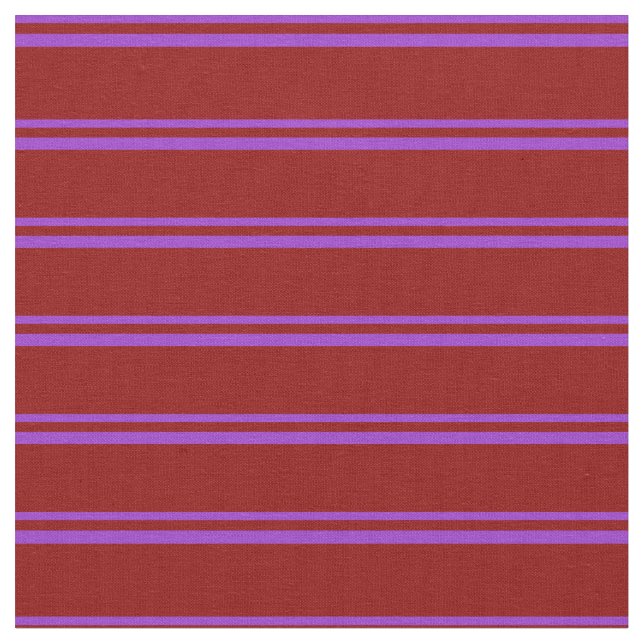 Tissu Orchidée foncée et lignes rouges foncées (Fermer)