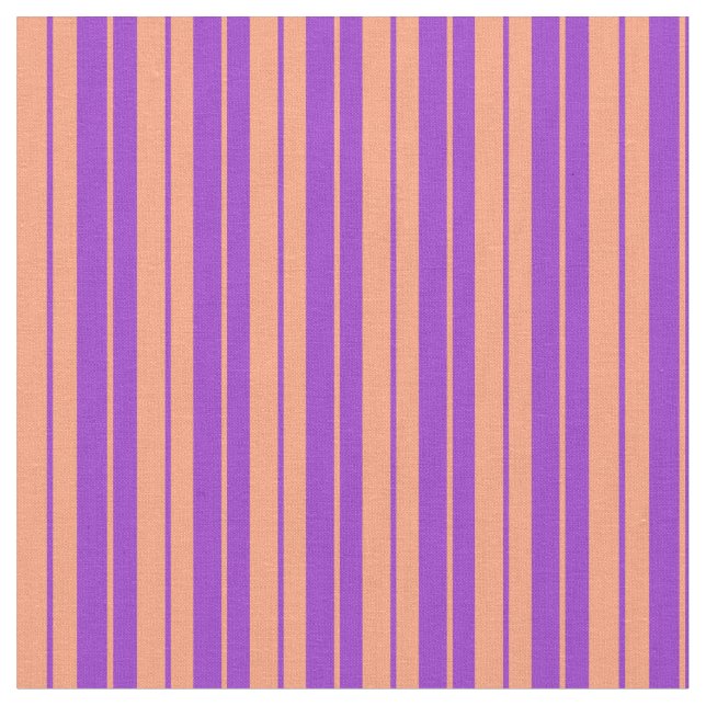 Tissu Orchidée foncée et lignes Saumons claires (Fermer)