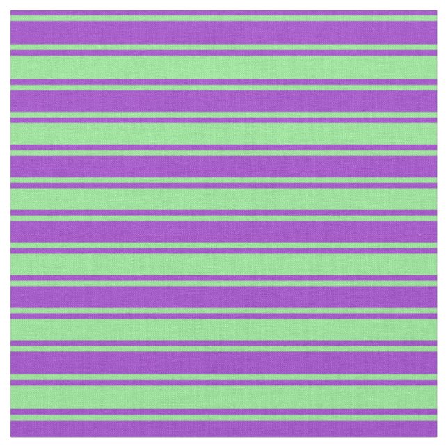 Tissu Orchidée foncée et Motif laqué vert clair (Fermer)