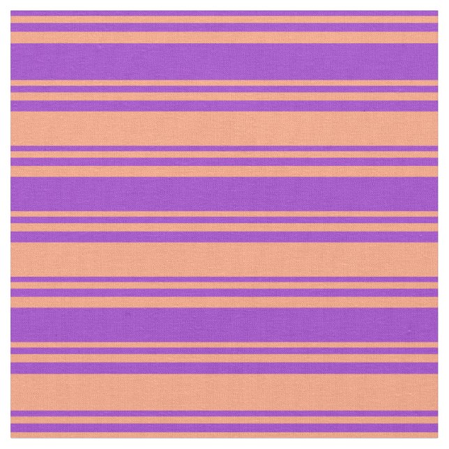 Tissu Orchidée foncée et Saumon clair Motif (Fermer)