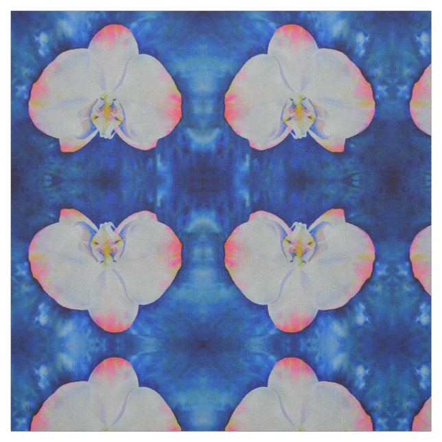 Tissu Orchidée rose (Échantillon)