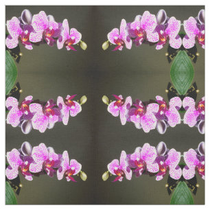 Tissu Orchidées roses