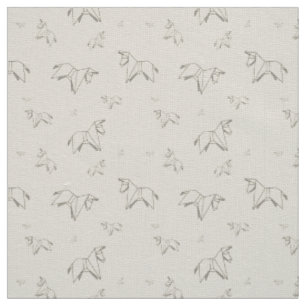 Tissu Origami Donkey on Linen color