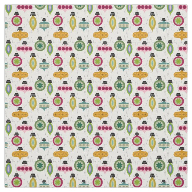 Tissu Ornements atomiques (Échantillon)