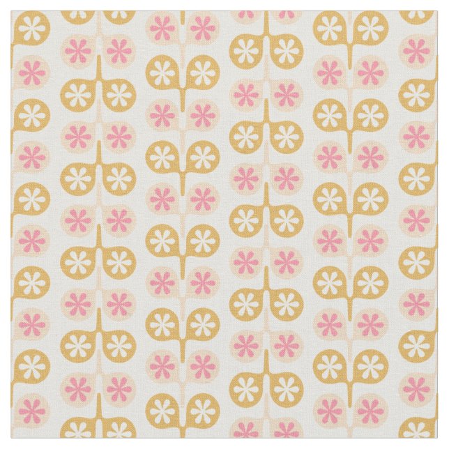 Tissu Ornements floraux (Fermer)