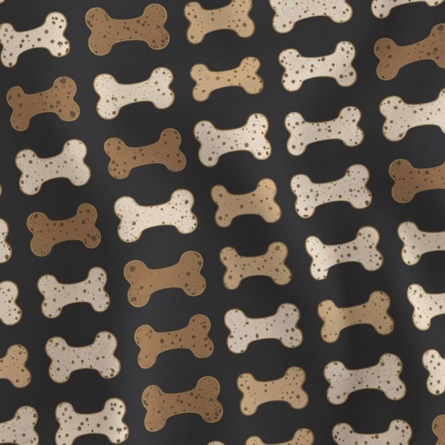 Tissu Os de chien gris foncé (Créateur téléchargé)
