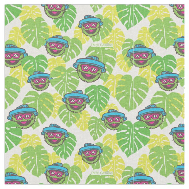 Tissu Oscar le Groupement | Motif tropical (Fermer)