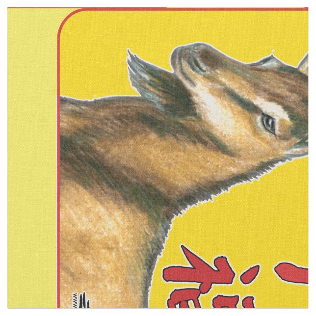 Tissu Ouais de Goat-Good Luck ! (Fermer)