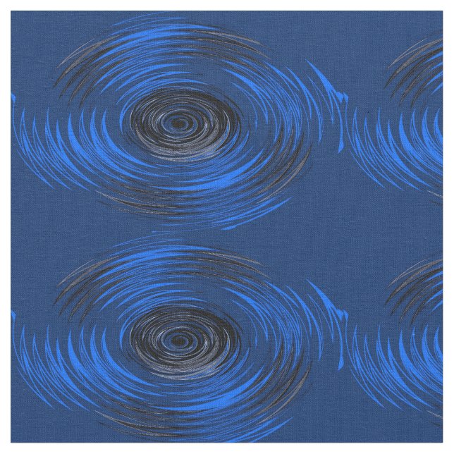 Tissu Ouragan bleu (Fermer)