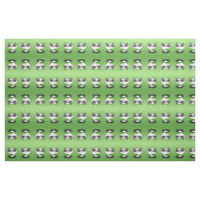 Tissu Ours panda en abondance (Fat Quarter)