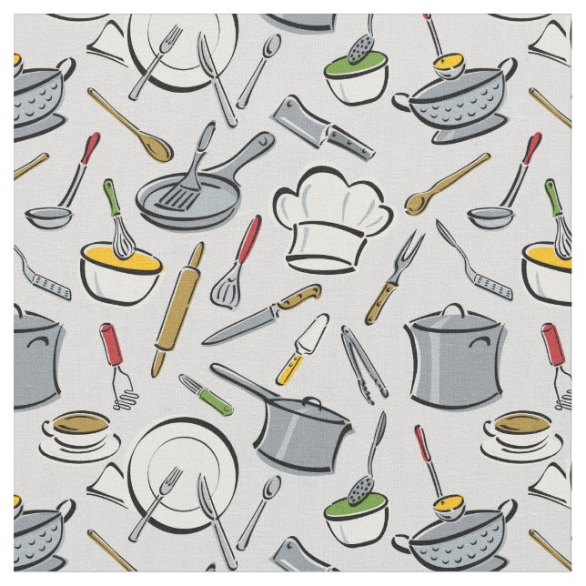 Tissu Outils de cuisine (Fermer)