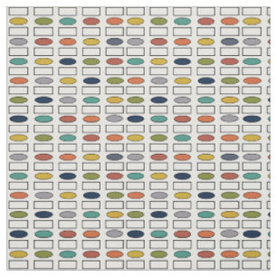 Tissu Ovales et Rectangles - Grandes