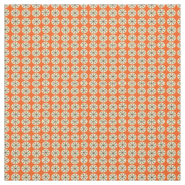 Tissu Ovales et Starburst (Échantillon)