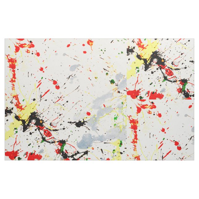 Tissu Paint Splatter (Fat Quarter)