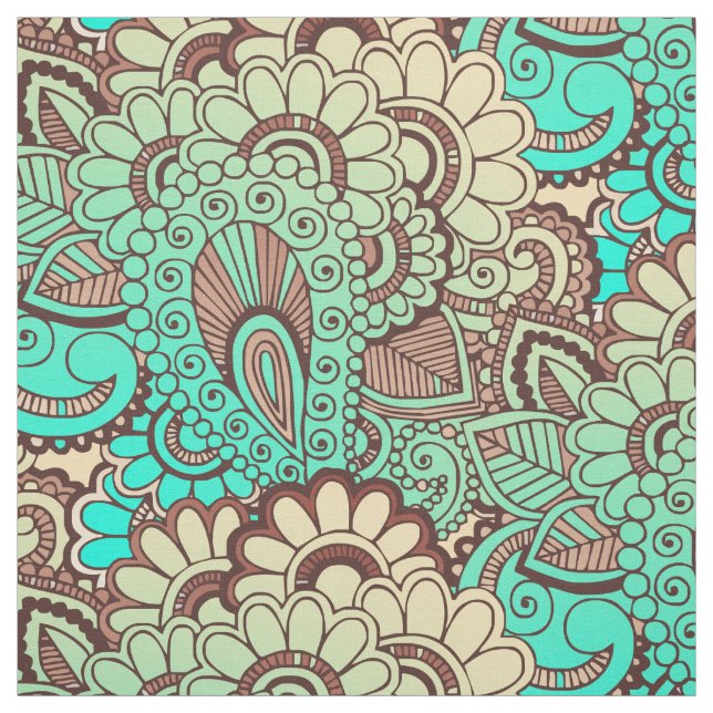 Tissu Paisley Ornaments I + votre backgr. & idées (Échantillon)