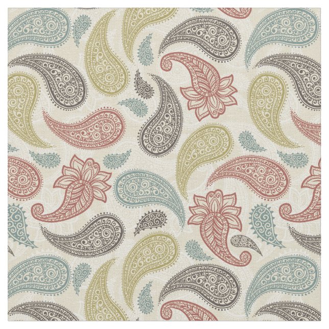 Tissu Paisley Pattern (Fermer)