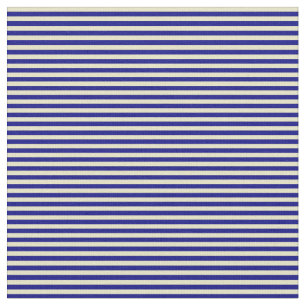 Tissu Pale Goldenrod & Blue Motif