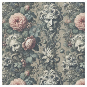 Tissu Pale Purge - Carrelage Classique Gothique