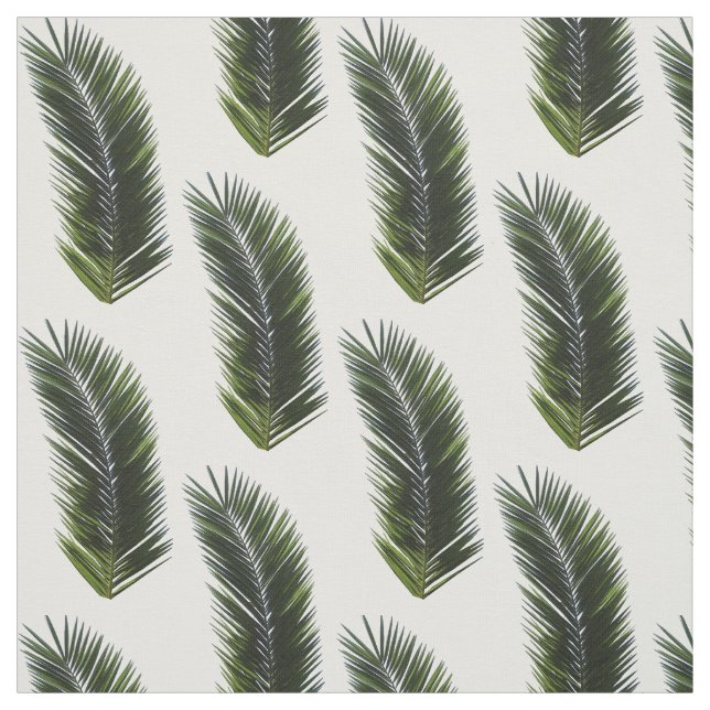 Tissu Palm feuilles de coco tropicale (Échantillon)