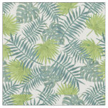 Tissu Palm Tree Fronds Peinture Hawaiian Print