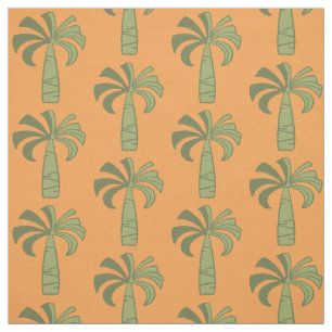 Tissu Palm Tree Vintage Hawaiian Tropical Outdoor