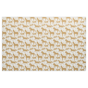 Tissu Palomino Chevaux Motif équin