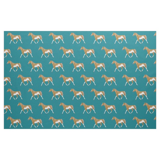 Tissu Palomino Paint Horse (Fat Quarter)