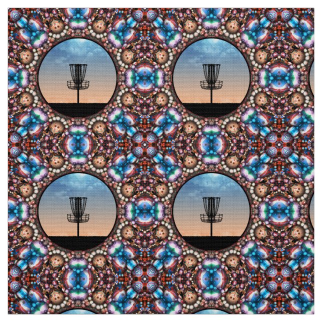 Tissu Panier de golf de disque (Échantillon)