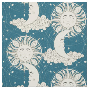 Tissu paon de rêve bohème