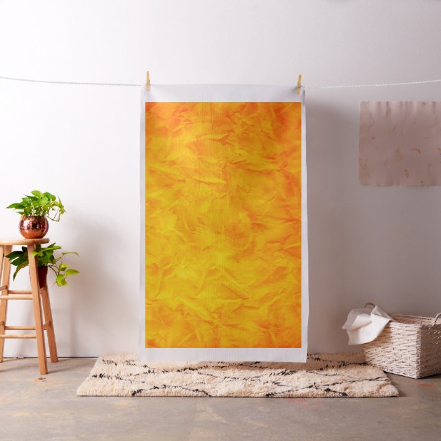 Tissu PAPIER Arrière - plan TEXTURE - orange jaune + idé (In Situ)