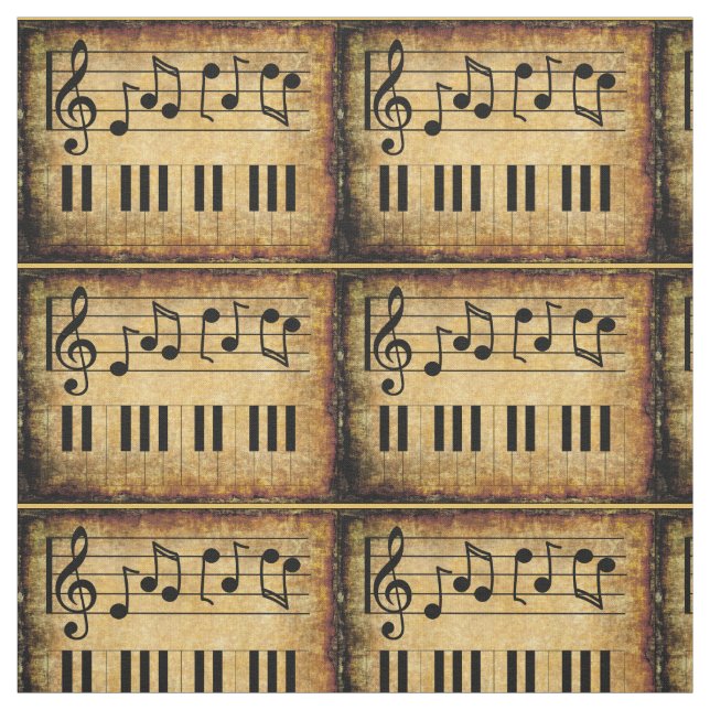 Tissu Papier de notes de clavier (Échantillon)