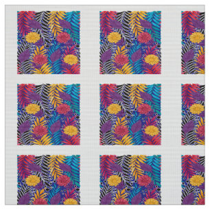 Tissu Papier d'emballage coloré avec des fleurs créative