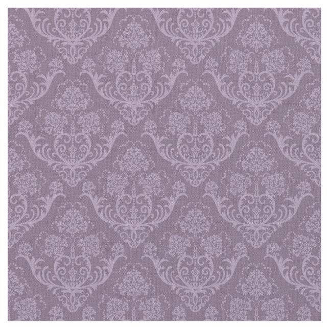 Tissu Papier peint fleuri violet (Fermer)