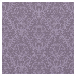 Tissu Papier peint fleuri violet 2