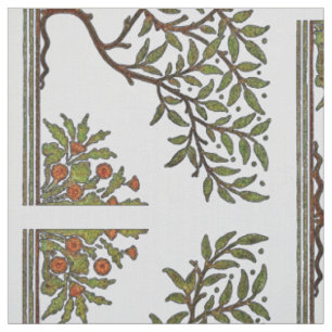 Tissu Papier peint frise d'arbre de William Morris