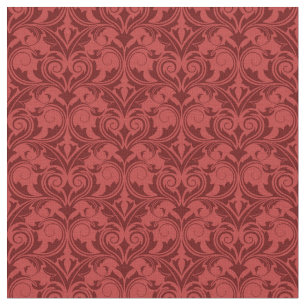 Tissu Papier peint rouge