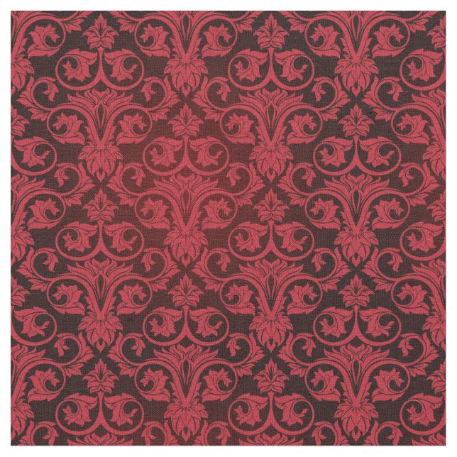 Tissu Papier peint rouge 2 (Fermer)