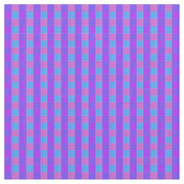 Tissu Papier Tartan Pink Violet Et Bleu, (Fermer)