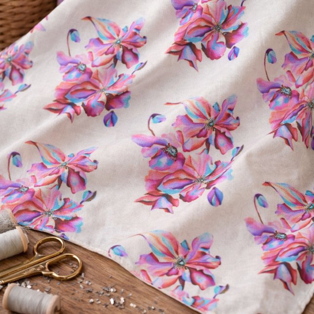 Tissu Papiers peints à la main dans l'Himalaya Couleurs  (Créateur téléchargé)