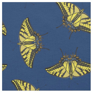 Tissu Papillon à queue épaisse du tigre oriental