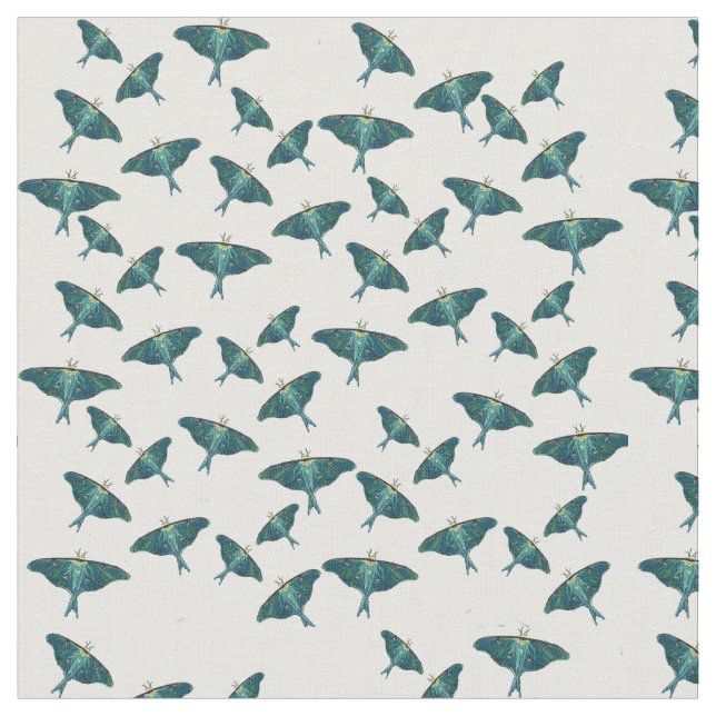 Tissu Papillon bleu papillon (Fermer)